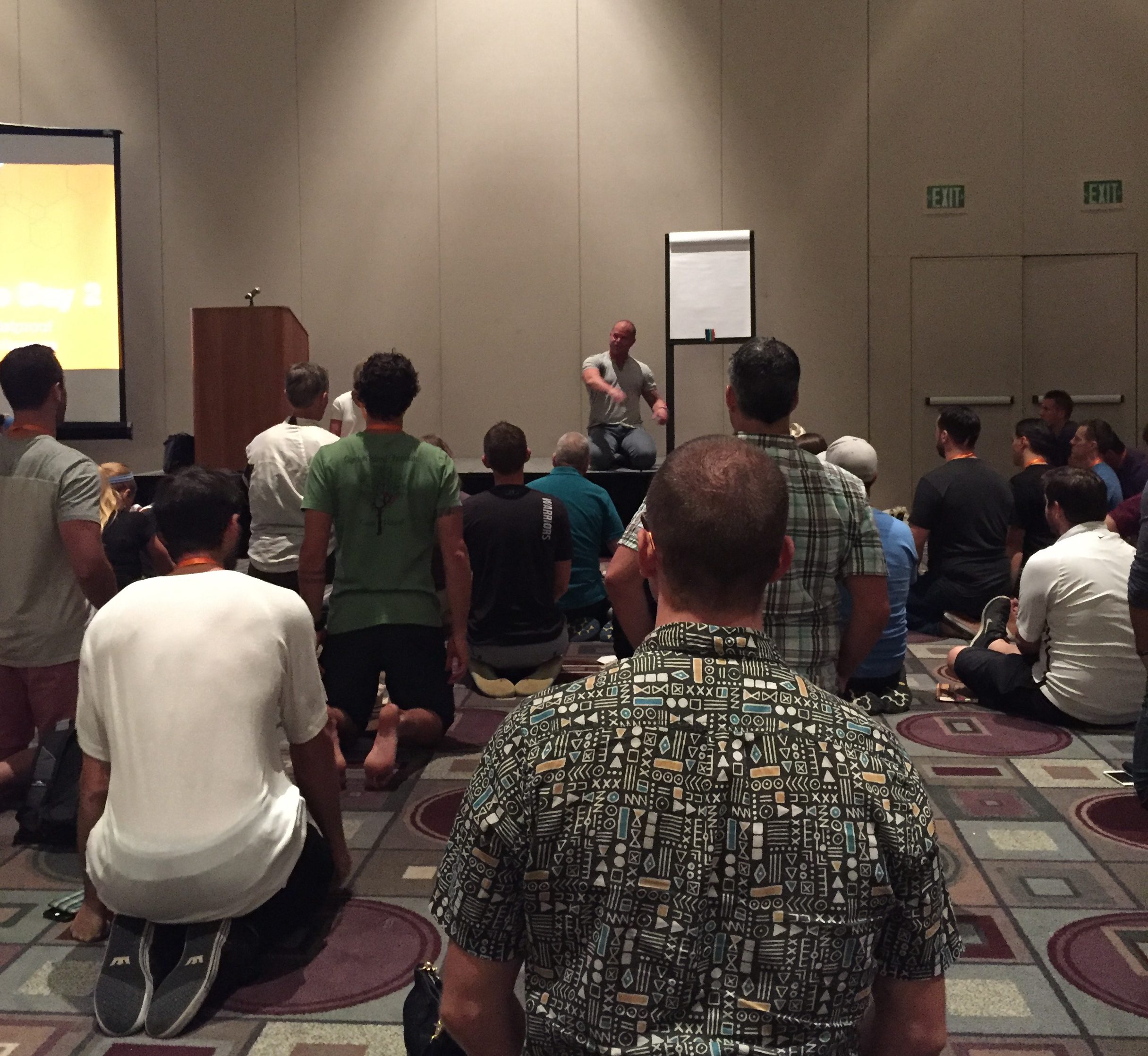 Kelly Starrett at the Bulletproof Biohacking Conference 2016