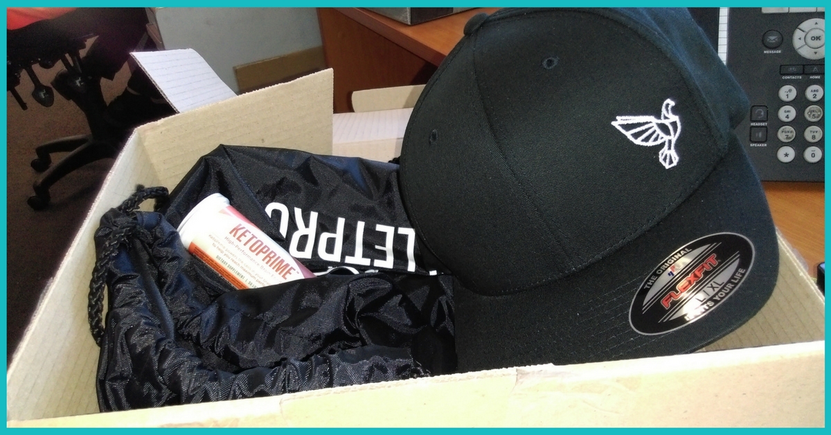 Limited Edition Bulletproof FlexFit Hat, Bag and Ketoprime Supplement